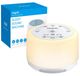 Appareil bruit blanc - Avec veilleuse - Minuterie 30, 60 ou 90 min - Haut-parleur Bluetooth