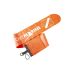 Divemarine Bouée de signalisation simple PVC fermeture élastique et anneau en D