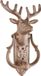 Esschert Design Deurklopper hert - Gietijzer - 5,2 x 9,3 cm
