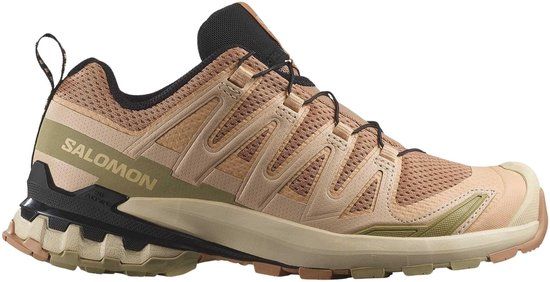 Salomon XA Pro 3D V9 Trailrunningschoen Dames - Bruin/Groen/Zwart - Maat 37 1/3