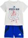 Adidas Sportswear Adidas Marvel Spider-Man T-Shirtset - Kinderen - Wit