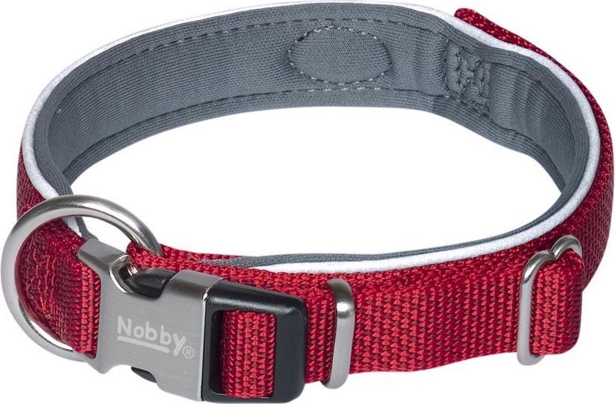 Nobby Halsband Classic Preno Royal - Rood - XS-S
