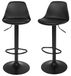 Ensemble de 2 tabourets de bar pivotants à hauteur réglable