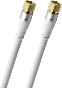 Oehlbach Antenna Link F Coax Kabel - 1m - F-type - Wit