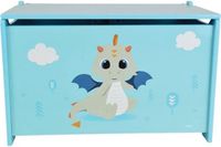 Fun House Leon The Dragon Houten Speelgoedkist Blauw