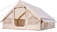 Vevor Opblaasbare Tent voor Kamperen 5-8 Persoons Glamping Tent met Pomp 4x3x2m