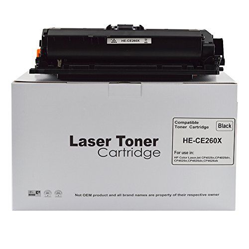 Alpa-Cartridge CE260 X Lasertonercartridge voor Hewlett Packard CE260 X - zwart