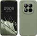 kwmobile telefoonhoesje geschikt voor Xiaomi Redmi Note 15 Pro+ 5G / Poco M8 Pro 5G - Hoesje voor smartphone - Precisie camera uitsnede - In grijsgroen