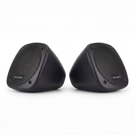 Caliber CSB1 - 80W 2-Way Coaxial Car Speakers - Set of 2