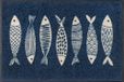 w+d Design Fish Tango 50 x 75 cm, binnen en buiten, wasbaar
