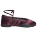 ADIDAS ORIGINALS Ballerina met riempjes 'Taekwando Mei' wijnrood