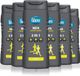 Odorex Showergel For Men Energy Boost - 6x 300ml - Voordeelverpakking