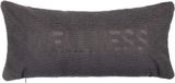Coussin de bain sans marque avec ventouses et coussin de bain assorti en microfibre douce - Soutient la tête et la nuque env. 40x20 cm Couleur : Anthracite