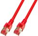 EFB Elektronik 0,25m Cat6 S/FTP Netzwerkkabel Rot