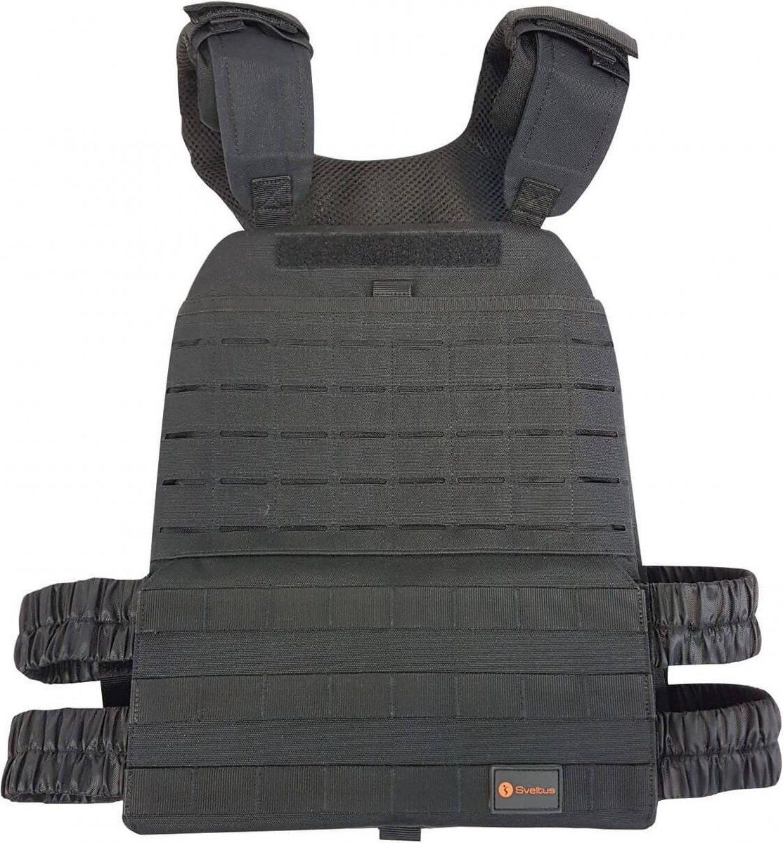 Sveltus Gewichtsvest 2-15 Kilo One Size - Zwart