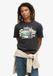 Superdry New York T-shirt met print Heren Zwart M