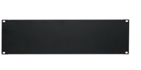 DSIT 19 inch afdekpaneel - 3U - Zwart