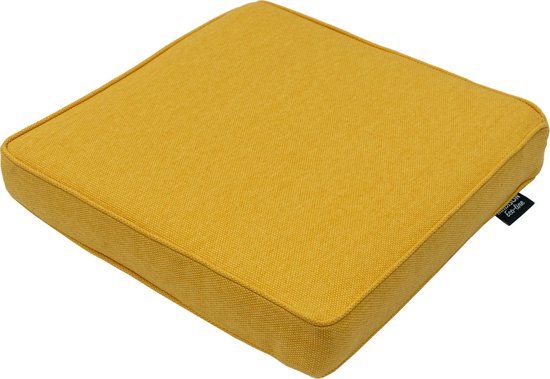 Madison Luxe zitkussen ca.40x40cm Gold canvas eco+
