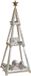 LOBERON Arbre décoratif Myrnara blanc antique/doré