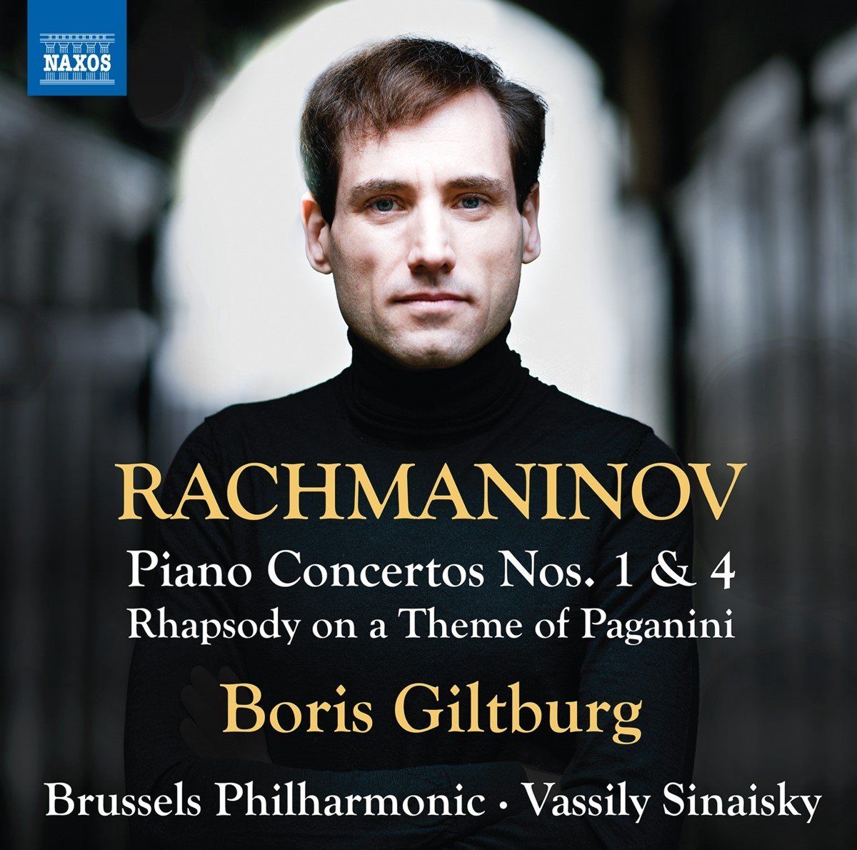 OUTHERE Boris Giltburg, Brussels Philharmonic - Piano Concertos Nos. 1 & 4 - Rhapsody On A Theme Of Paganini (CD)