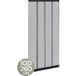 O'DADDY® Rideau Moustiquaire - 100x260 cm - Rideau de porte - Porte - Design ajustable - Fibre de verre - Moustiquaire de porte noire