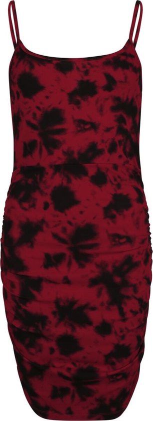 R.E.D. by EMP R.E.D. Rock-Engineered Design multicolor aansluitende jurk met tie-dye was - Dames - M