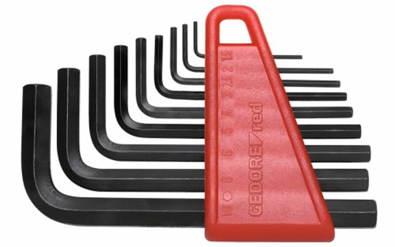 Gedore RED R36605009 Haakse Stiftsleutelset - 9-delig
