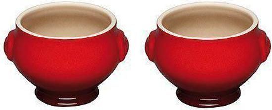 Le Creuset Soepkom Set/2 Ã˜ 11 cm - Rood