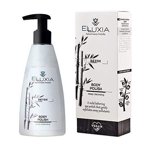 ELLUXIA (ELM0C) Elluxia - Bamboehoutskool Detox dieptereiniging lichaamscrub