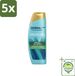Head & Shoulders 5 x DermaX Pro Anti-Roos Shampoo - Kalmeert - 470 ml