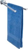 Wenko Handdoekhouder Basic RVS Zilver
