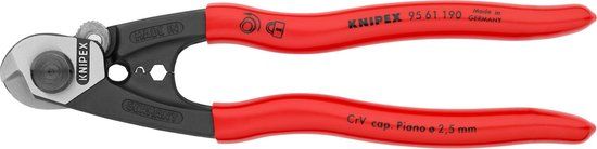 Knipex 95 61 190 Staaldraadschaar - 190mm