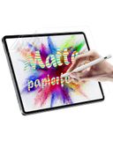 Carehabi 3 stuks papierfolie voor iPad 9/8/7 generatie (10,2 inch, 2021/2020/2019), matte papierfolie, beschermfolie, schrijffolie, displayfolie, HD helder, schrijven en notities maken zoals op papier