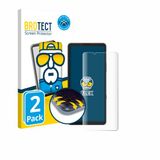 BROTECT - Screenprotector voor Sony Xperia 10 VII (case-friendly) - Folie Beschermfolie transparant volledig dekking - 2 Stuks