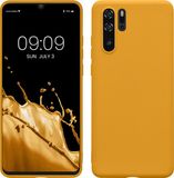 kwmobile telefoonhoesje geschikt voor Huawei P30 Pro - Hoesje voor smartphone - Back cover in honinggeel