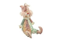 Nataluna Clown Roze/Tiffany 37 cm 6668130