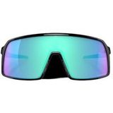 Oakley Oo9406 Sutro Zonnebril voor heren, Zwart gepolijst, Prizm Sapphire, 37