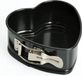 Kaiser Patisserie Hartvorm 11 cm Zwart Staal