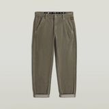 G-Star Kate Boyfriend Chino wmn Dames Joggingbroek Katoen Elastaan Turf Goud