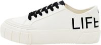 Desigual Street Awesome-sneakers met veters Wit 39