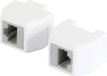 ALLNET ALL-RJ45-Magnet RJ45-koppeling, uitwerpbus, PoE-compatibel, tot 10 Gbit 193972 Stekker, recht Blanc 1 stuk(s)