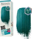 Prestige Turquoise Blauw-groene Haarverf – Semi-Permanente Haarkleuring Blauw Groen – Milde formule zonder Ammoniak, PPD en Peroxide – 100ml