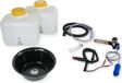 12V Set pour évier pour camping-cars, lavabo, évier, convient pour Ford Transit, VW T5, 24 cm, noir