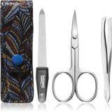 Dukas Travel Manicure Set 3 Pieces Black Colorful