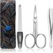 Dukas Travel Manicure Set 3 Pieces Black Colorful