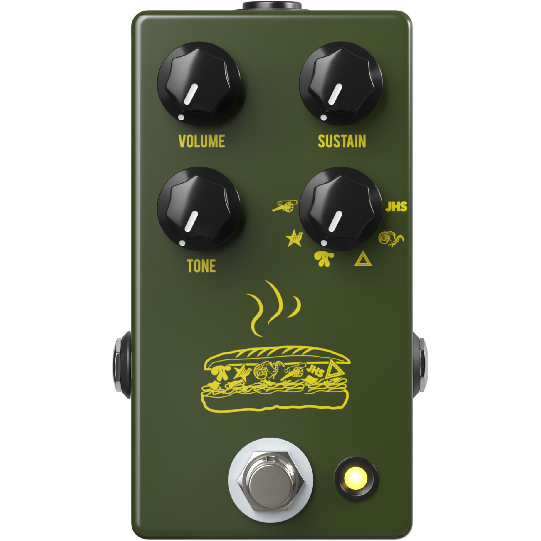 JHS Pedals Muffuletta Army Green