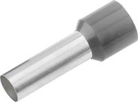 Cimco 187021 Adereindhulzen 4 mm² Deels geïsoleerd Grijs 100 stuk(s)
