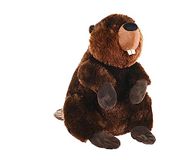 Wild Republic 10899 Republic pluche bever, Cuddlekins knuffeldier, pluche dier, 30 cm