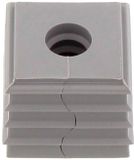 CONTA-CLIP KDS-DE 7-8 GR Afdichtingselement Thermoplastisch elastomeer Grijs 10 stuk(s)