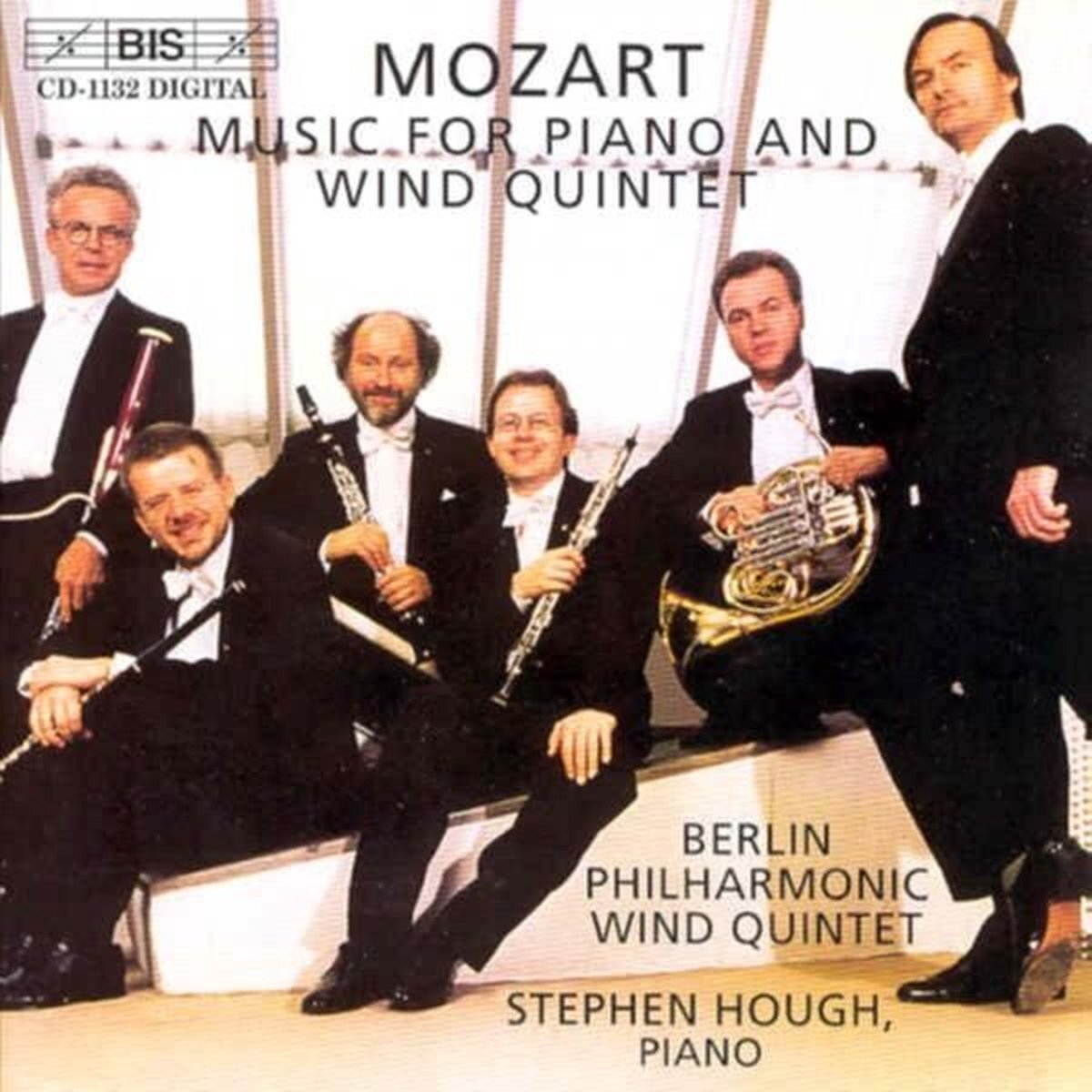 OUTHERE Stephen Hough, Berlin Philharmonic Wind Quintet - Mozart: Quintet In E Flat Major, Kv 452 (CD)